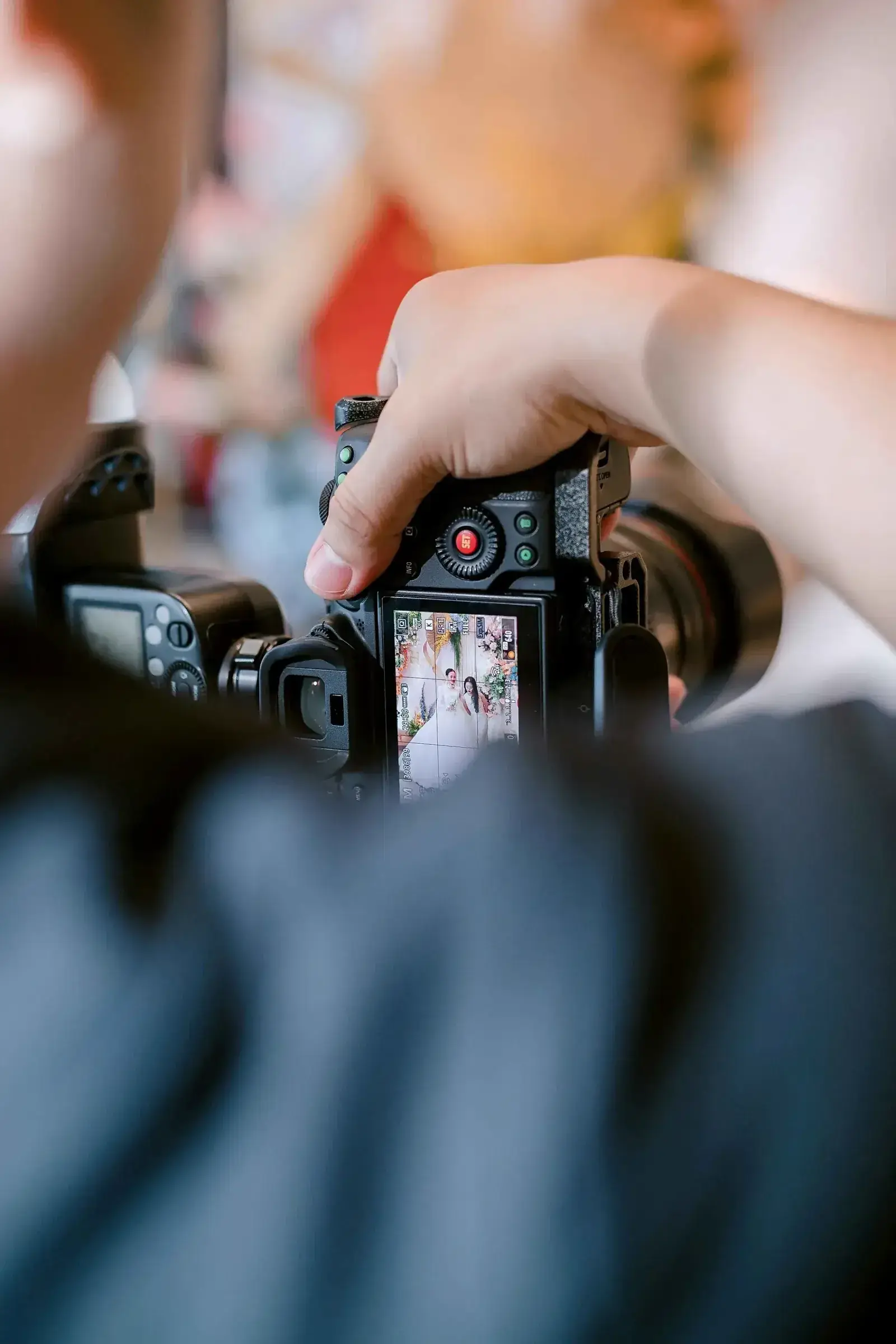 Kabita Studio photographer at work