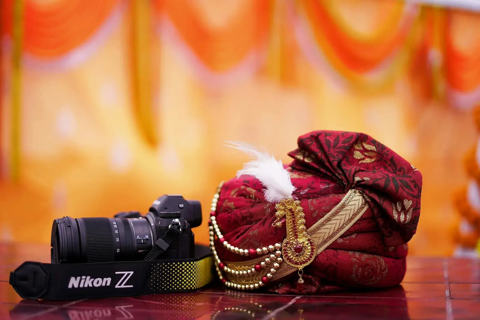 Refund timeline camera lens