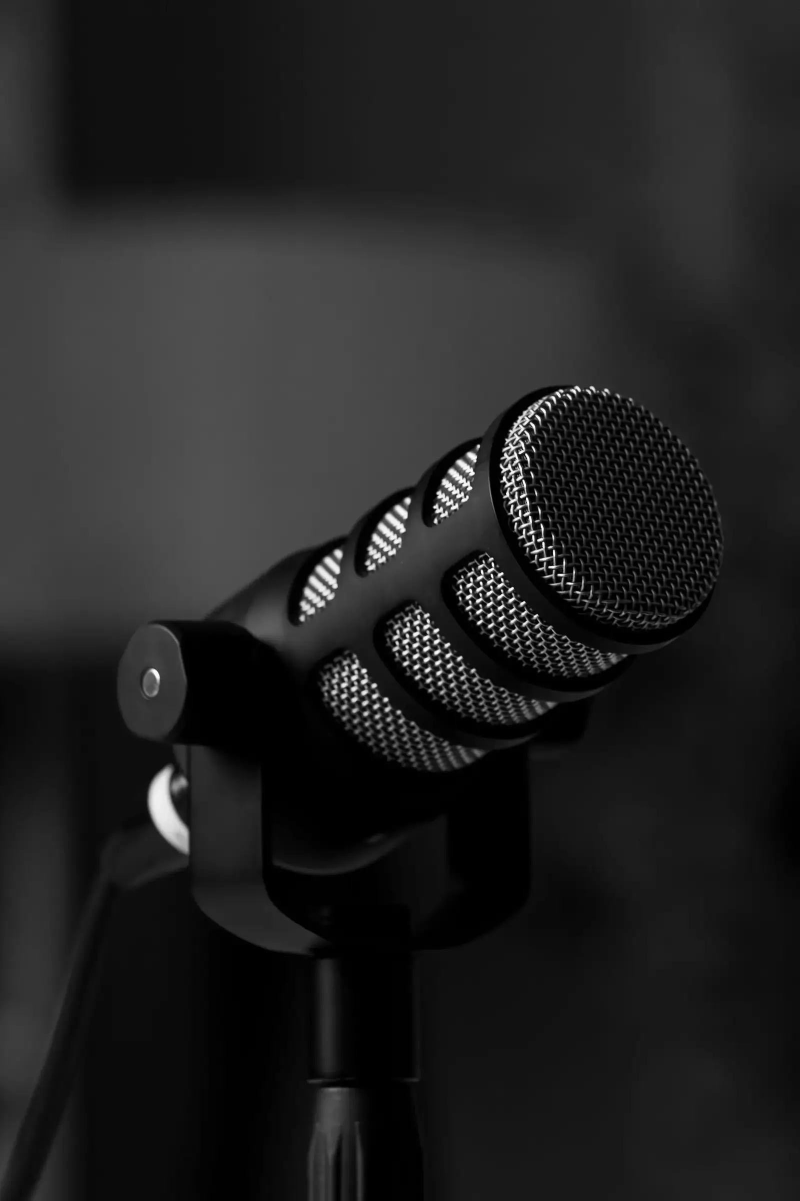Podcast recording setup at Kabita Studio